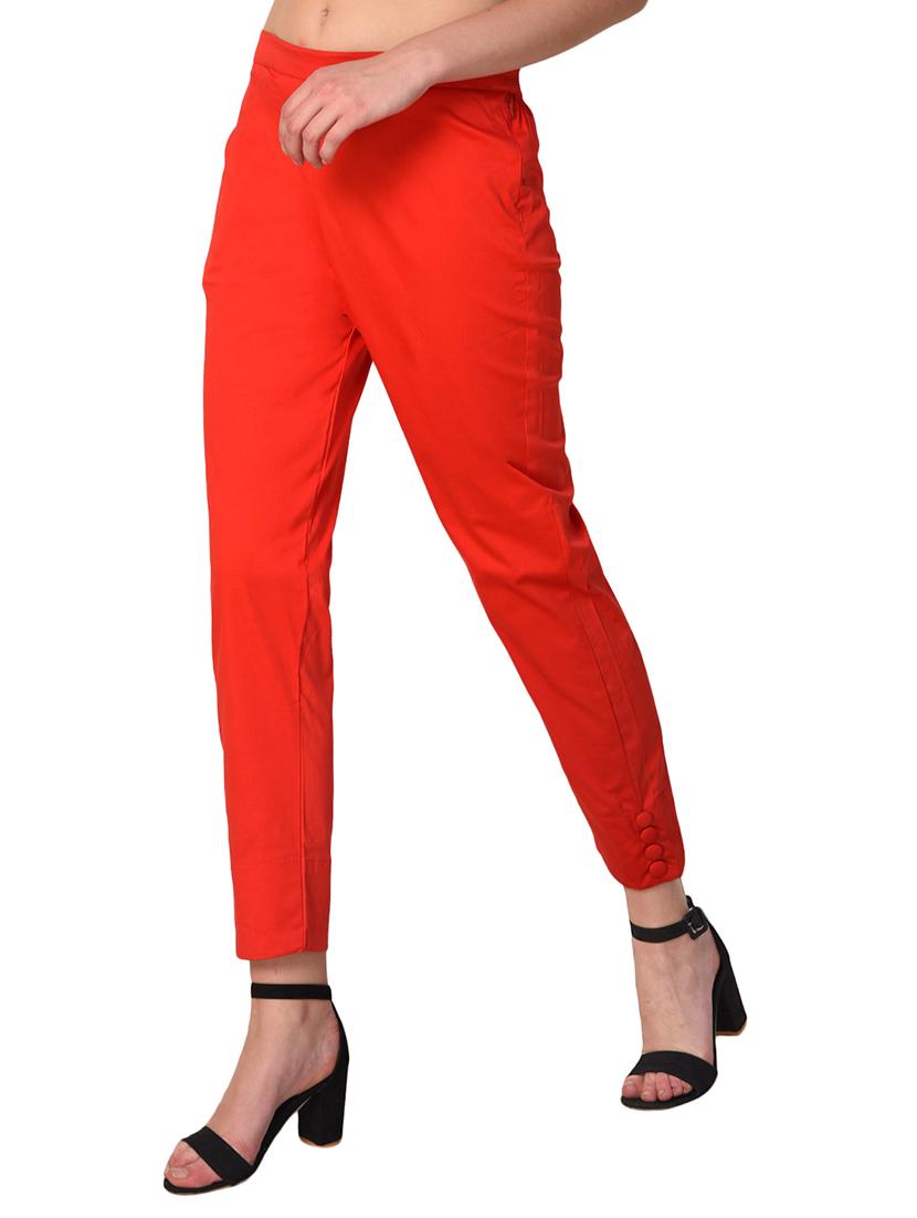 set of 2 flat front cigarette pants - 15392634 - Standard Image - 2