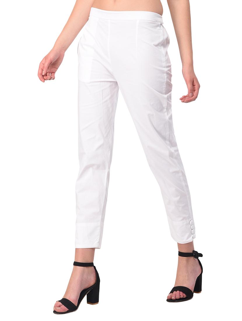 set of 2 flat front cigarette pants - 15392637 - Standard Image - 2