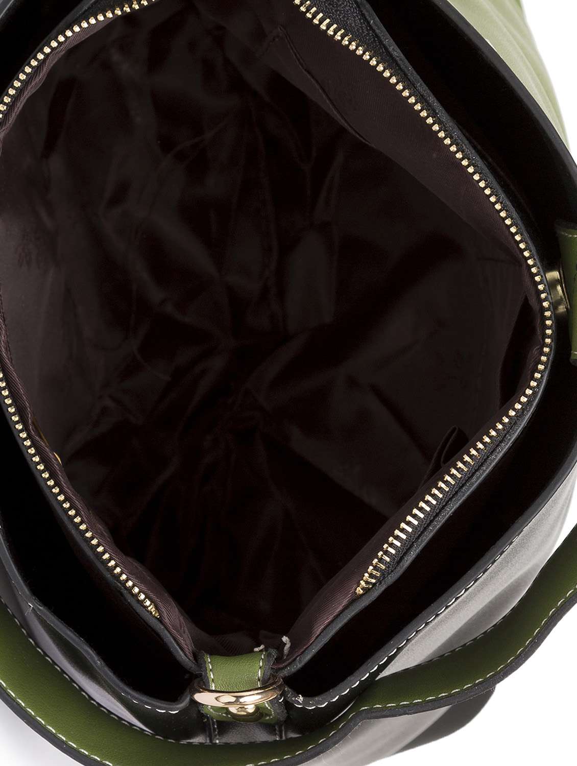 green leatherette (pu) sling bag - 15392907 -  Standard Image - 2