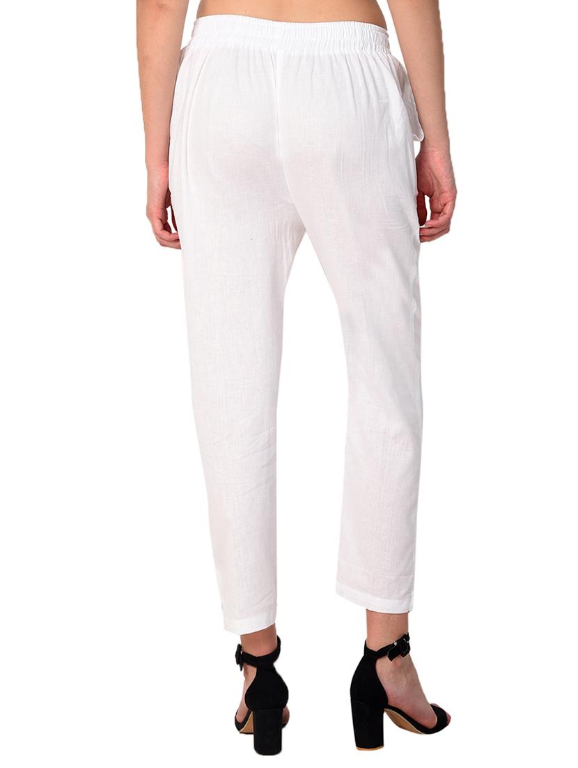 set of 2 flat front cigarette pants - 15392969 - Standard Image - 7