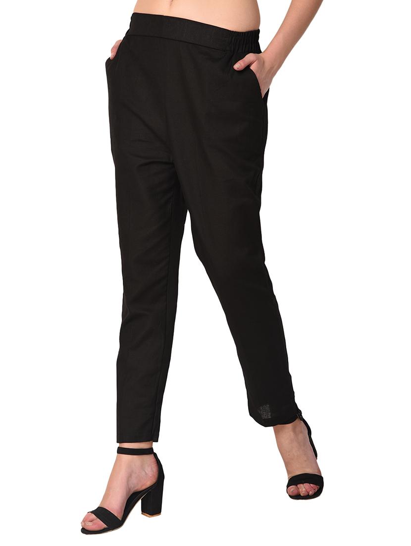 set of 2 flat front cigarette pants - 15392970 - Standard Image - 2