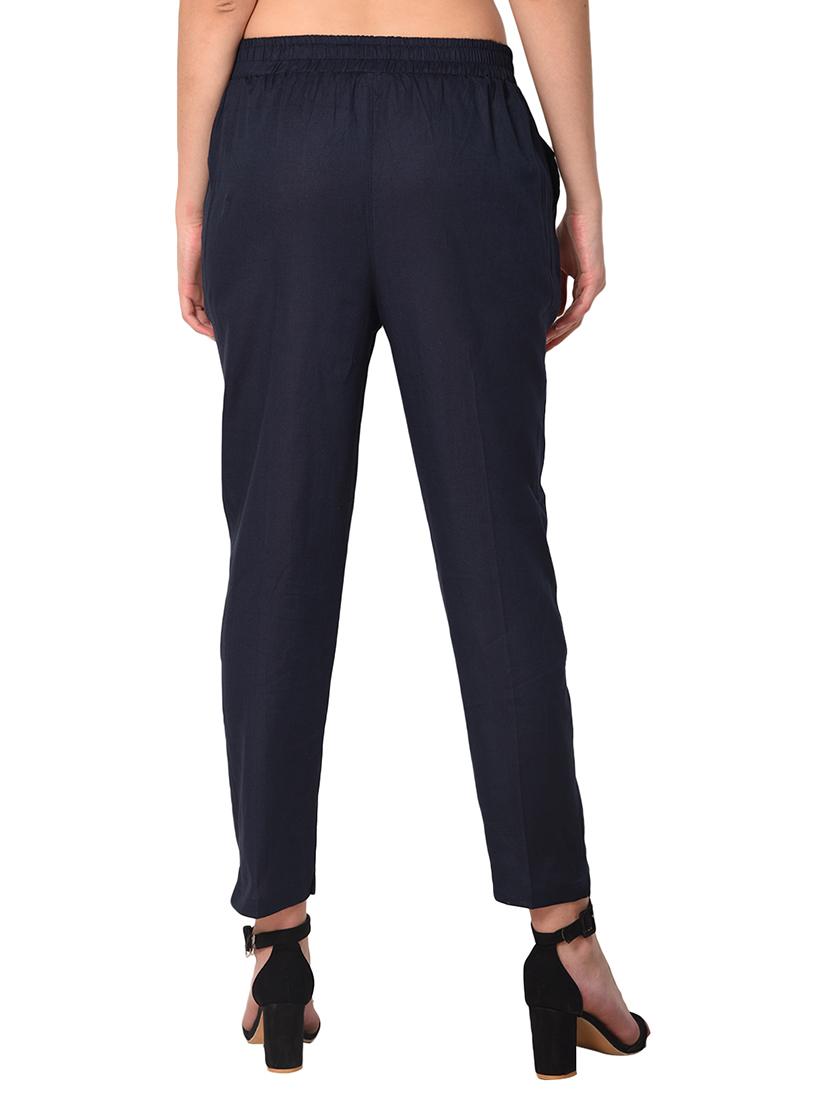 set of 2 flat front cigarette pants - 15392971 - Standard Image - 2