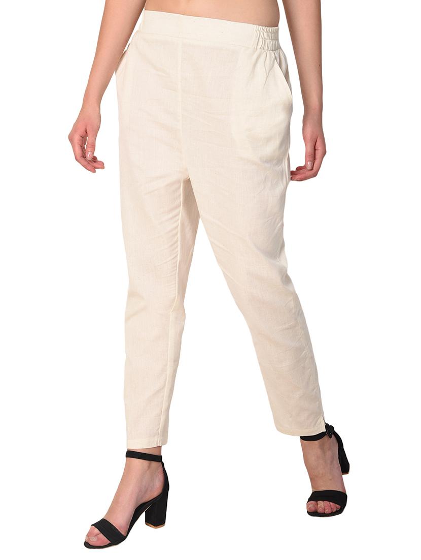set of 2 flat front cigarette pants - 15392976 - Standard Image - 2