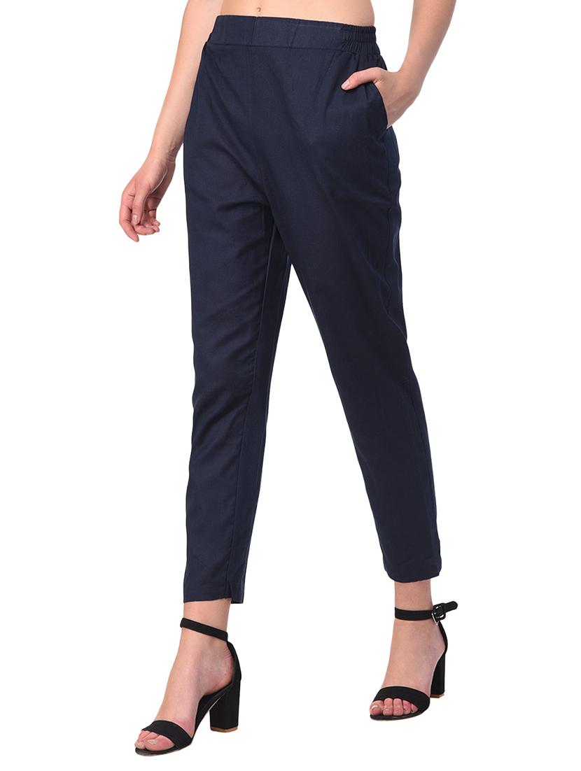 set of 2 flat front cigarette pants - 15392978 - Standard Image - 2
