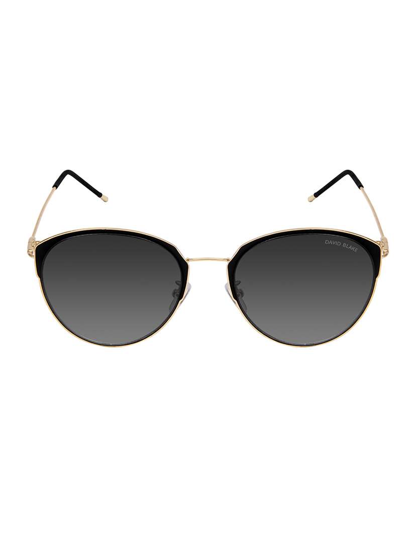 david blake purple cateye gradient, uv protected, mirrored sunglass