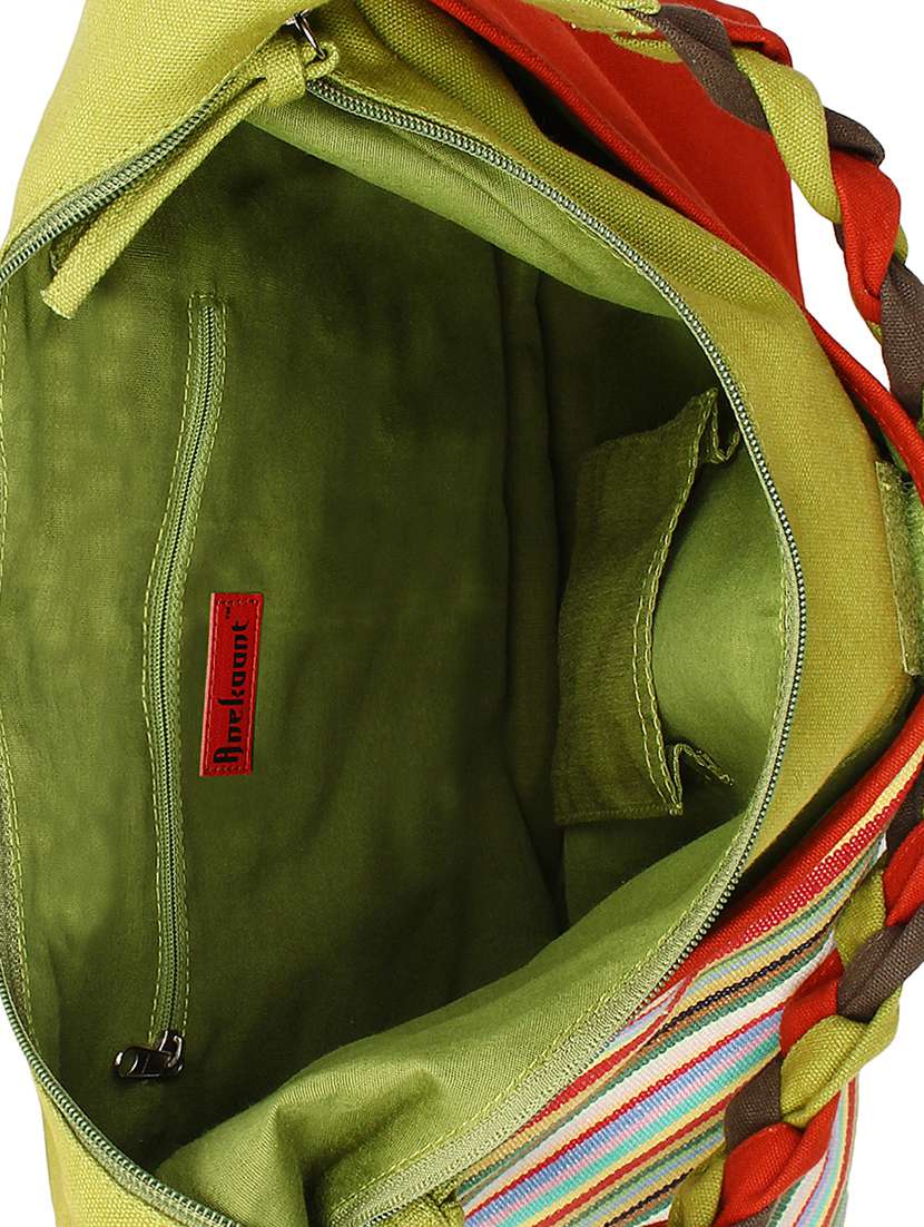 red canvas handbag - 15399347 -  Standard Image - 2