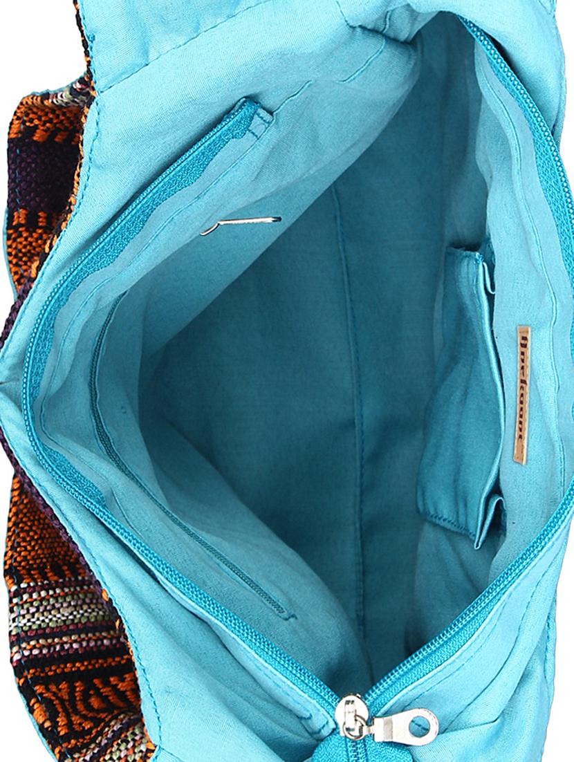 multi colored jute handbag - 15399360 - Standard Image - 2