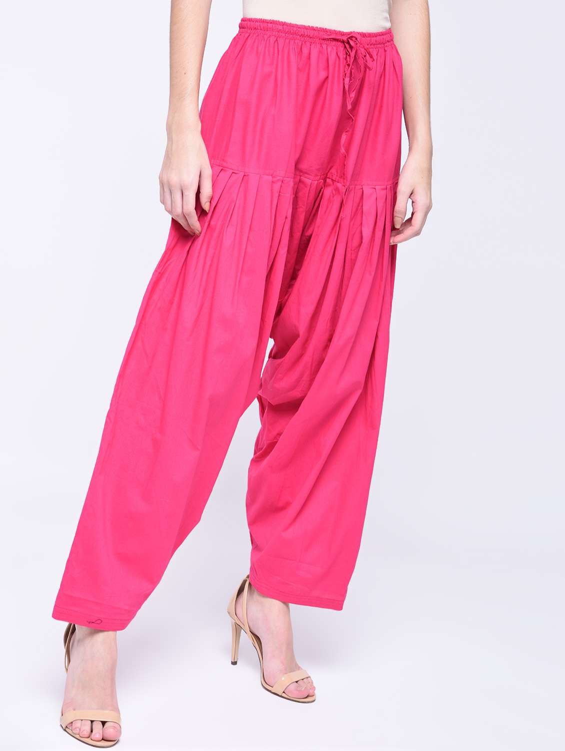 fuchsia regular salwar