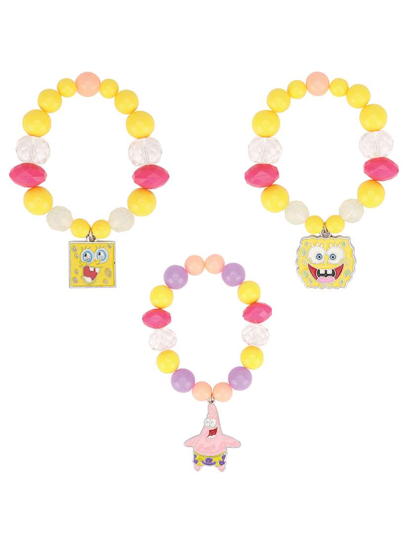 multi colored plastic necklace set jewellery