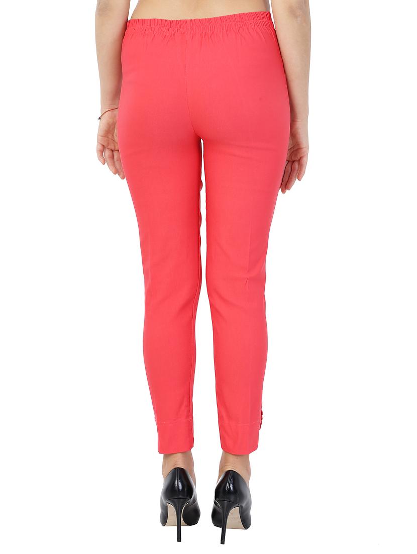 slim fit cigarette pants trousers - 15410916 - Standard Image - 2