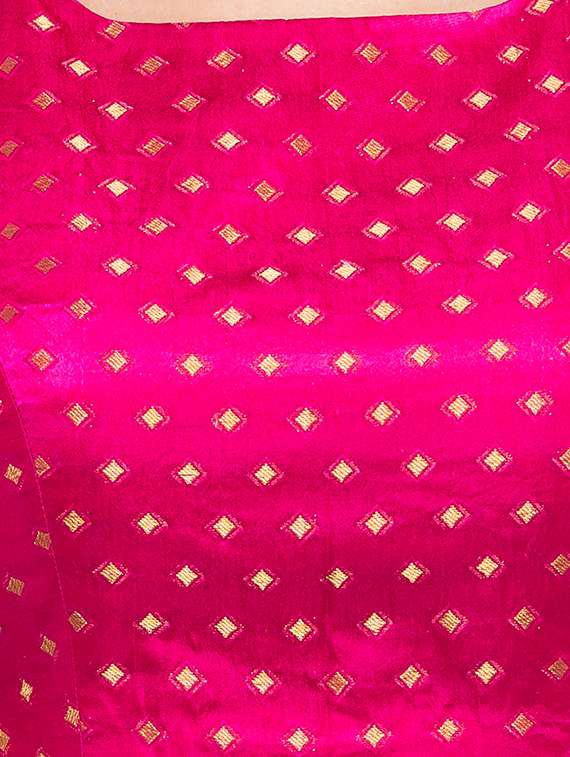 Zari Jacquard Blouse