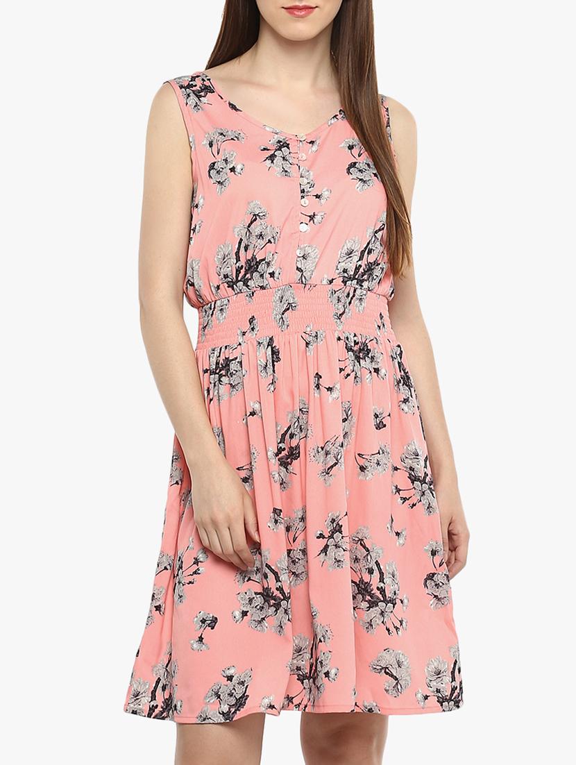 women's fit & flare floral dress - 15432567 - Zoom Image - 0