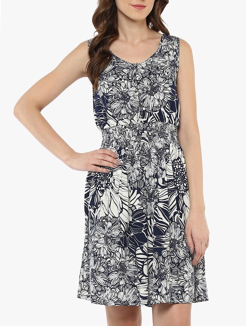 women's fit & flare floral dress - 15432568 - Zoom Image - 0