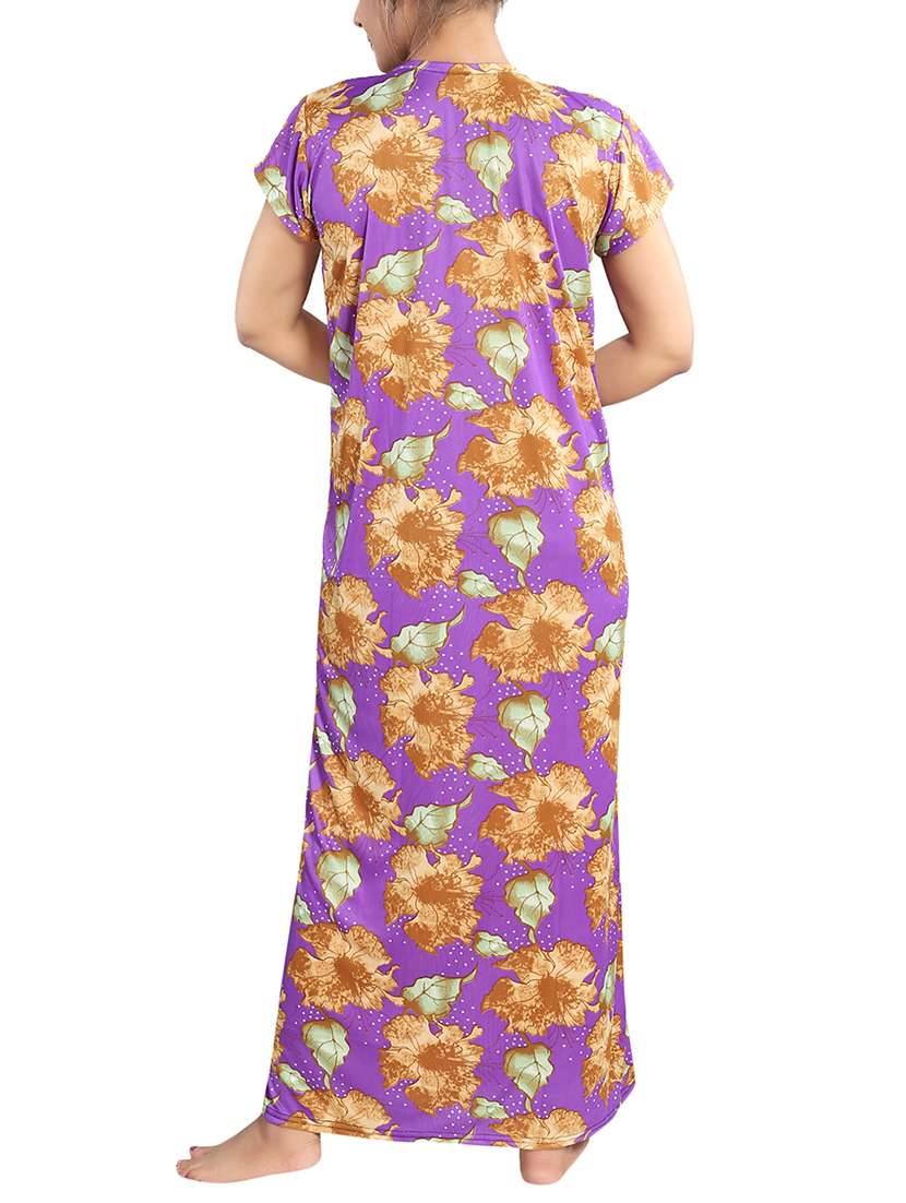 floral nightwear gown - 15436799 -  Standard Image - 2