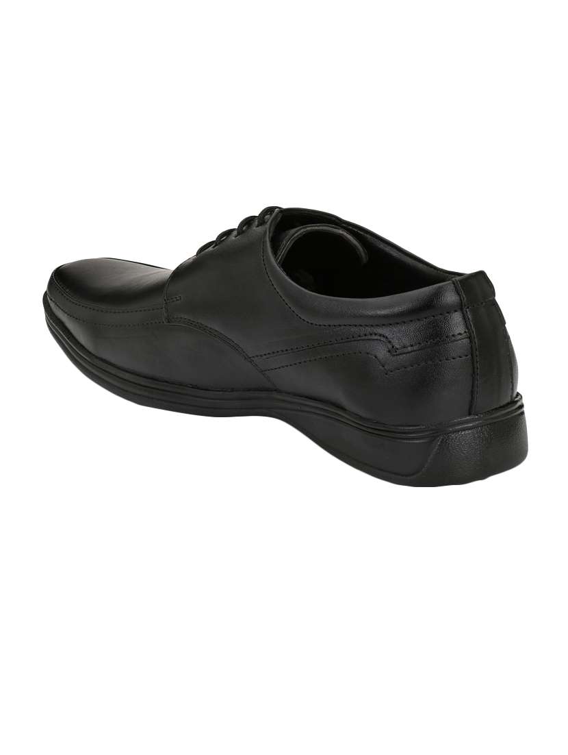 black leather lace-up derbys - 15436982 -  Standard Image - 2