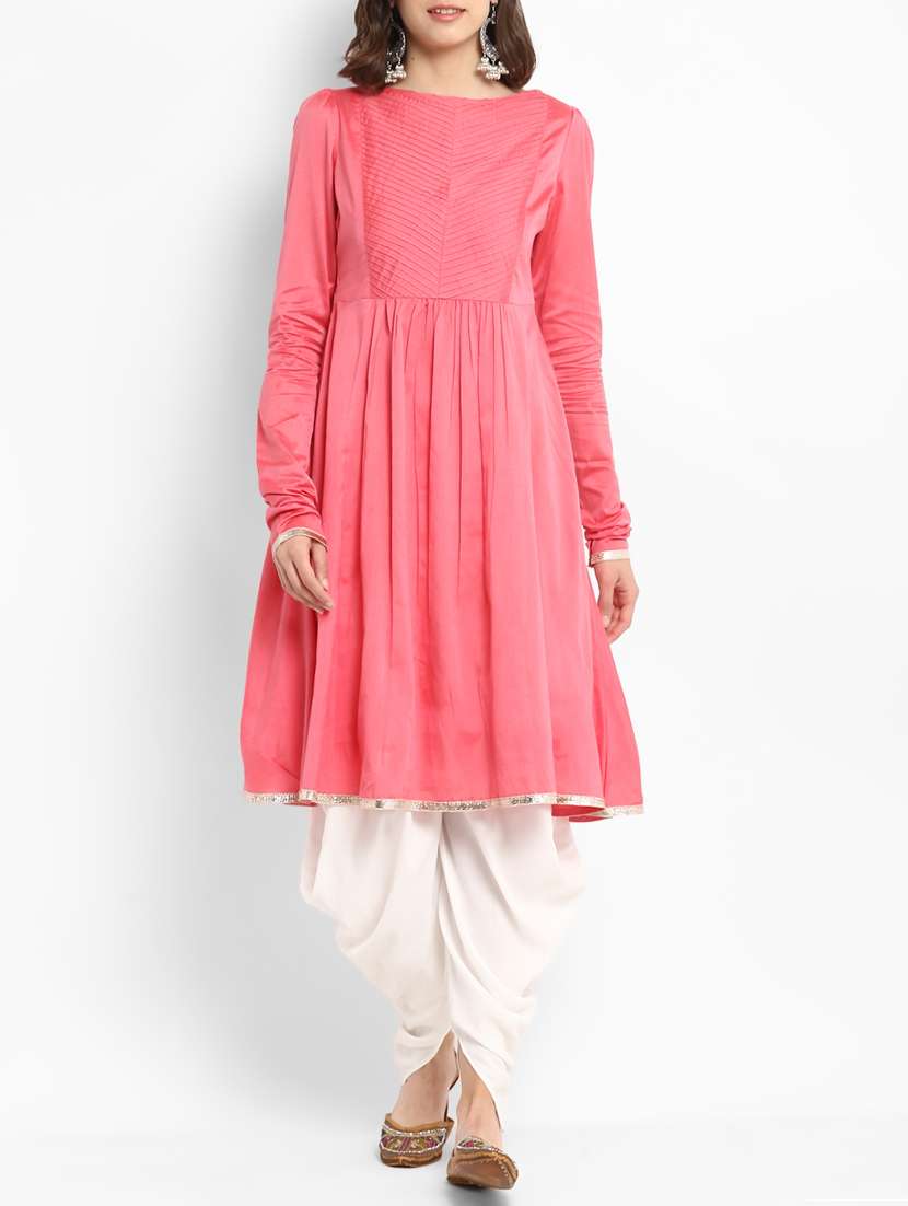 gota patti kurta with salwar set