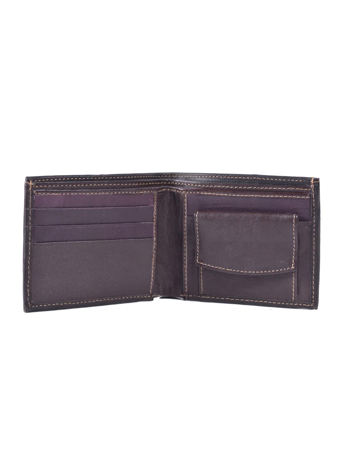 dark brown leather wallet - 15444441 - Standard Image - 2