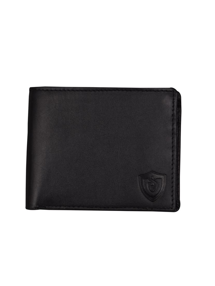 black leather wallet