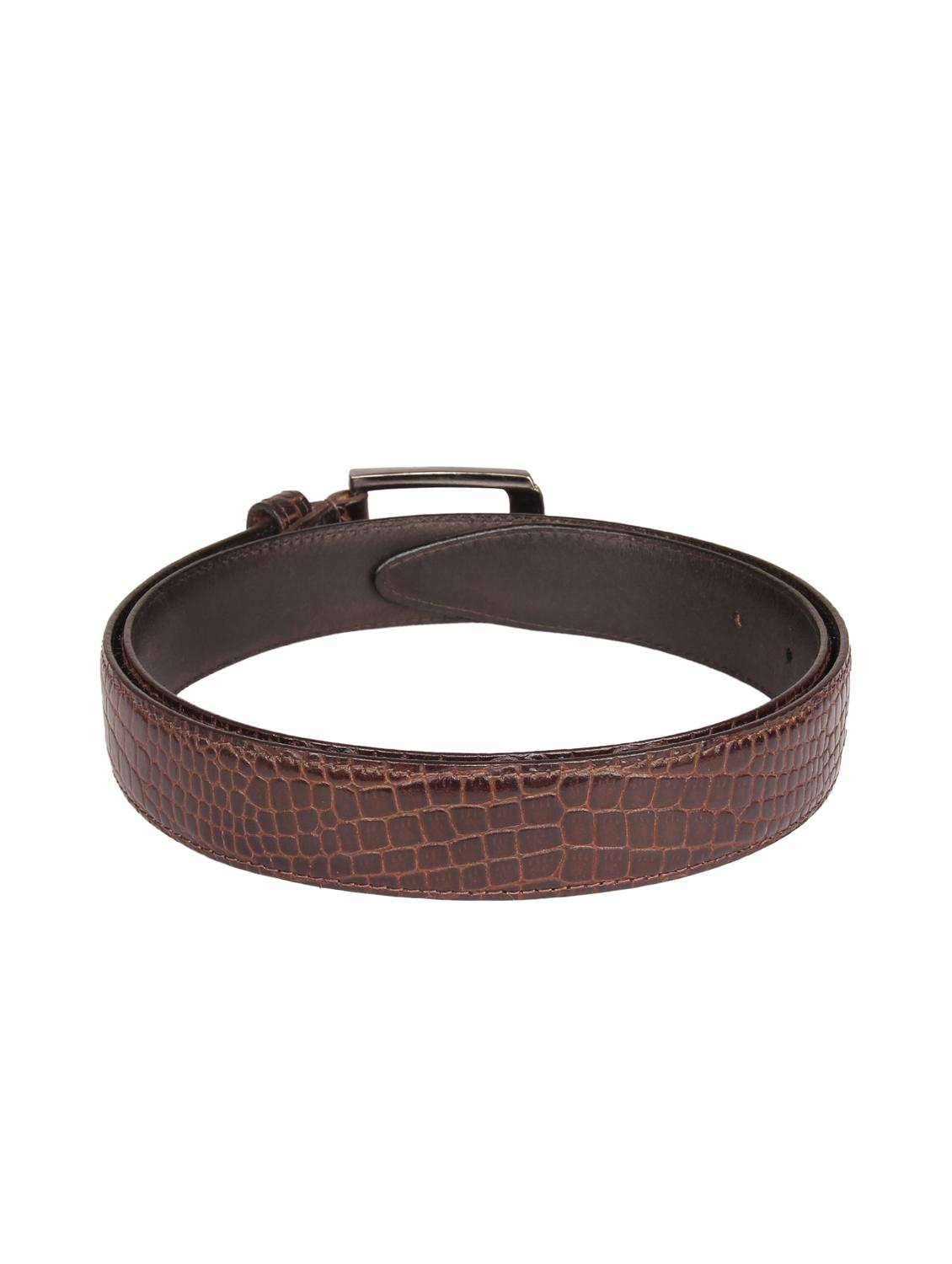brown leather belt - 15450924 - Standard Image - 2