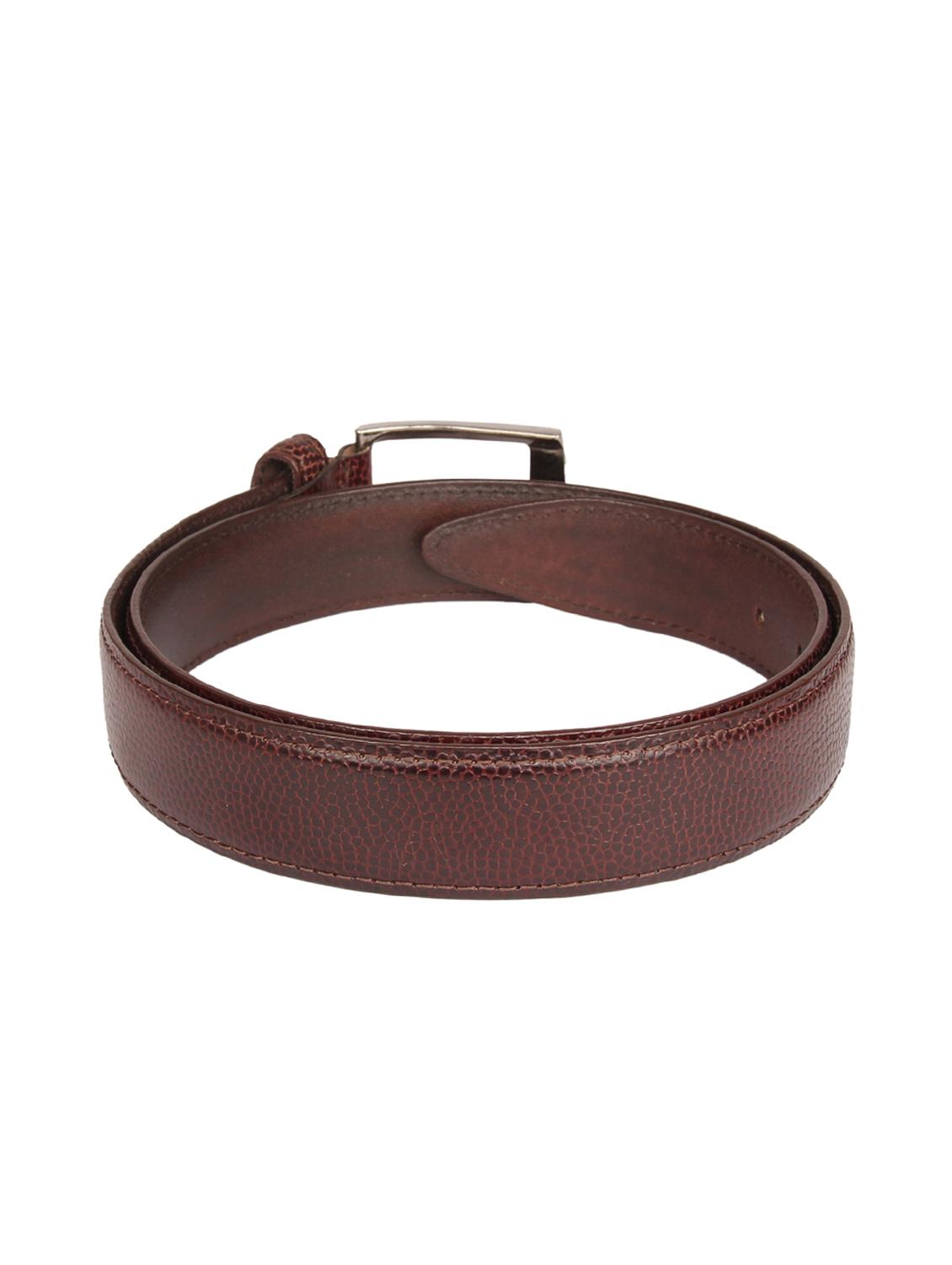 brown leather belt - 15450925 - Standard Image - 2