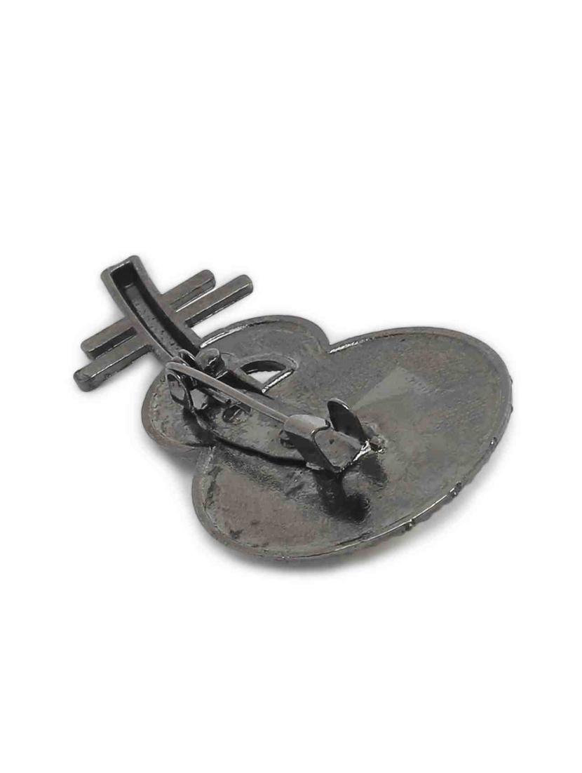 black metal brooch - 15465974 - Standard Image - 2