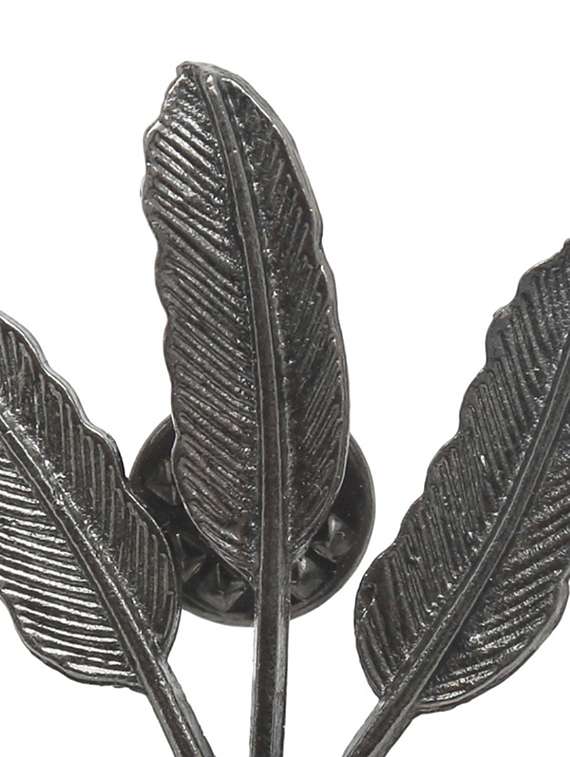 black metal brooch - 15465982 -  Standard Image - 2