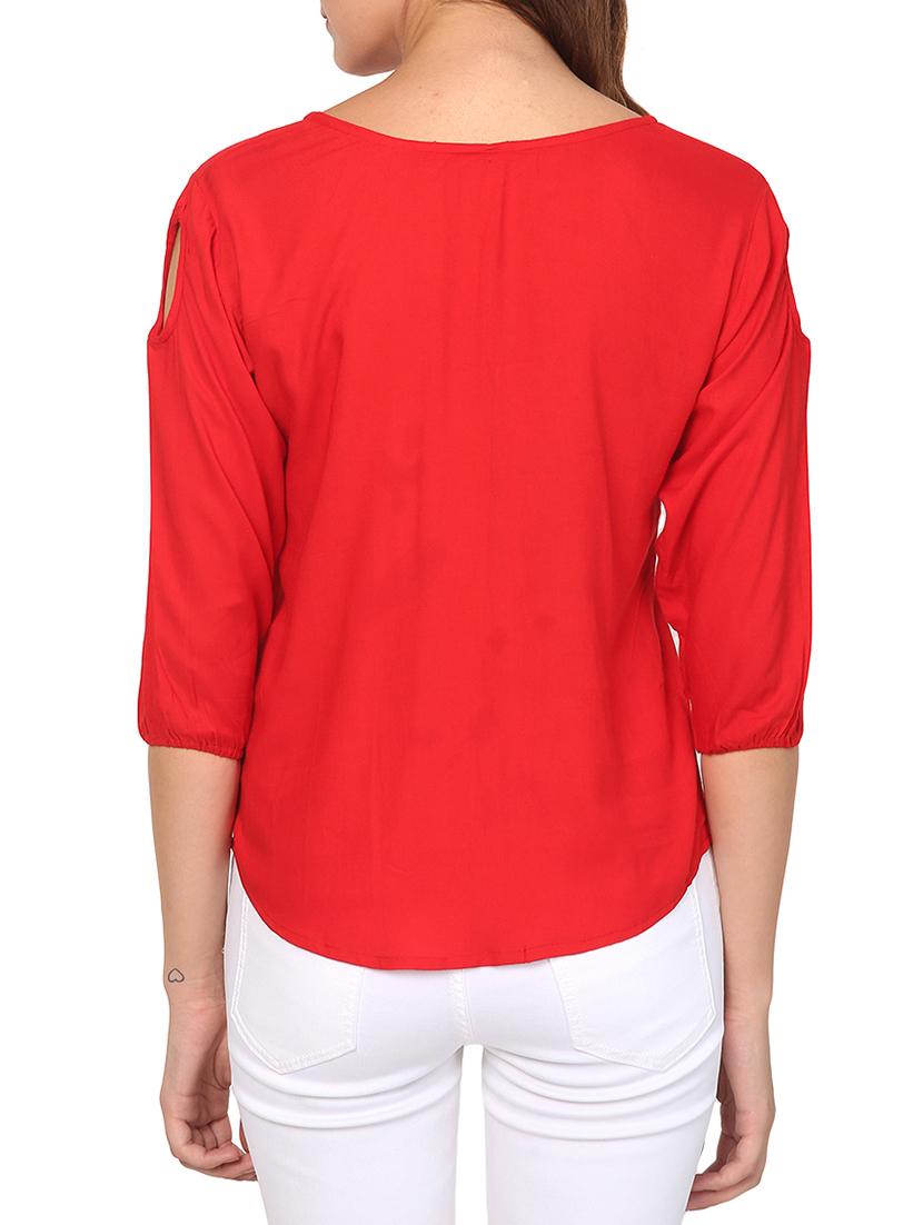 tassel tie-up cutout detail top - 15466728 - Standard Image - 2
