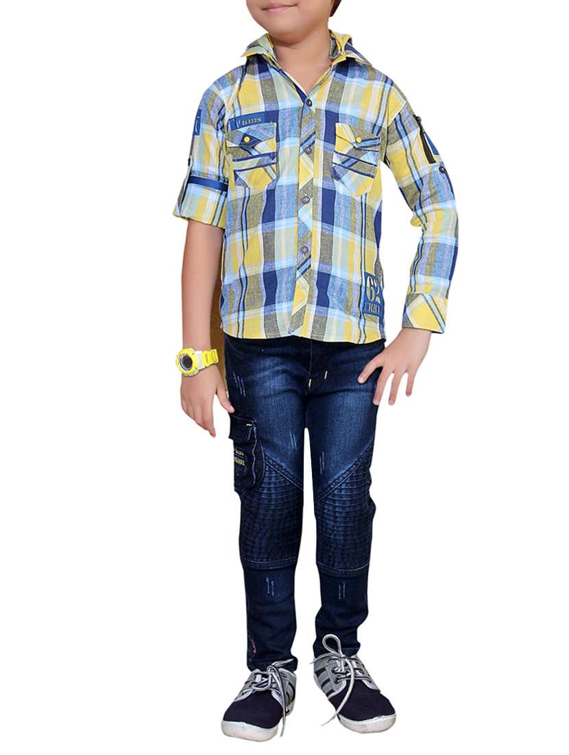 multi colored cotton full length set