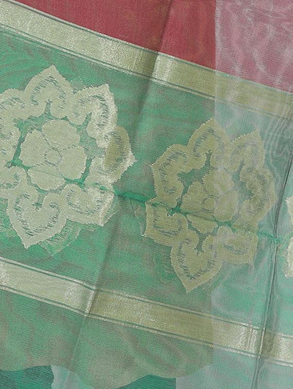 pink net dupatta - 15473311 - Standard Image - 2