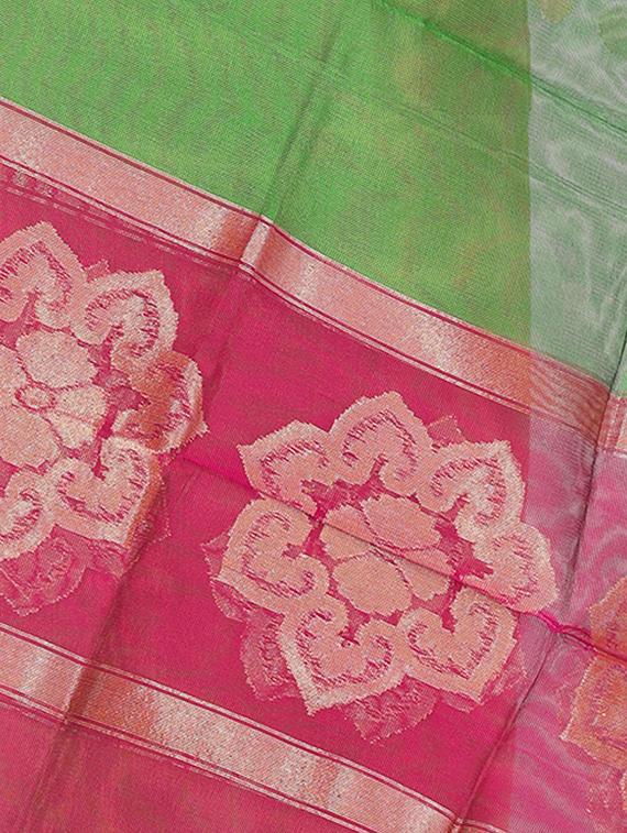green net dupatta - 15473312 - Standard Image - 2
