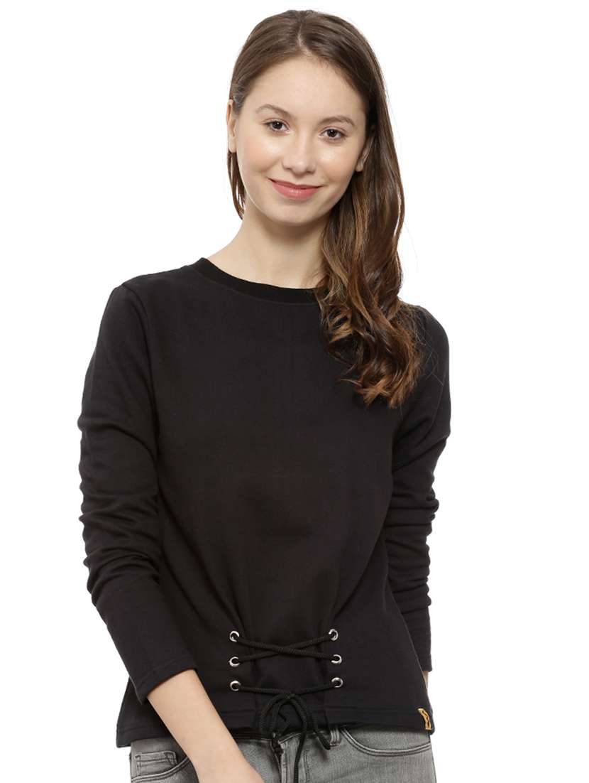 women's plain sweatshirt