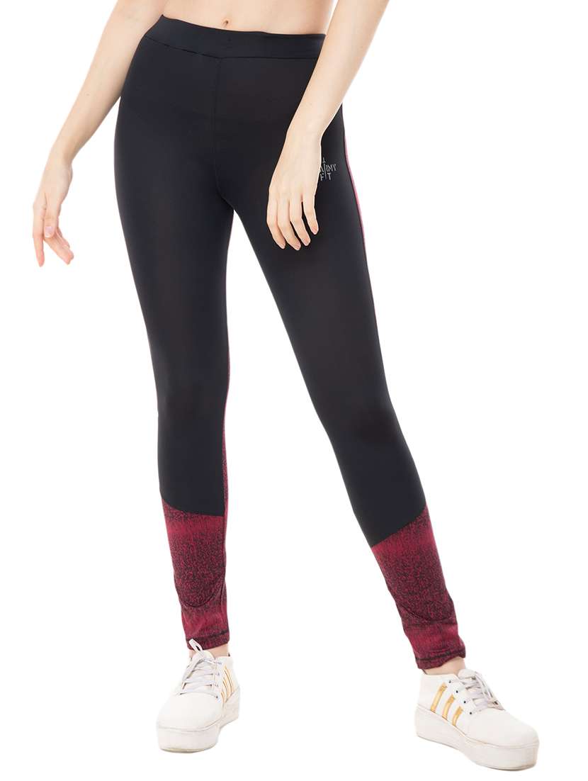 color block track pants