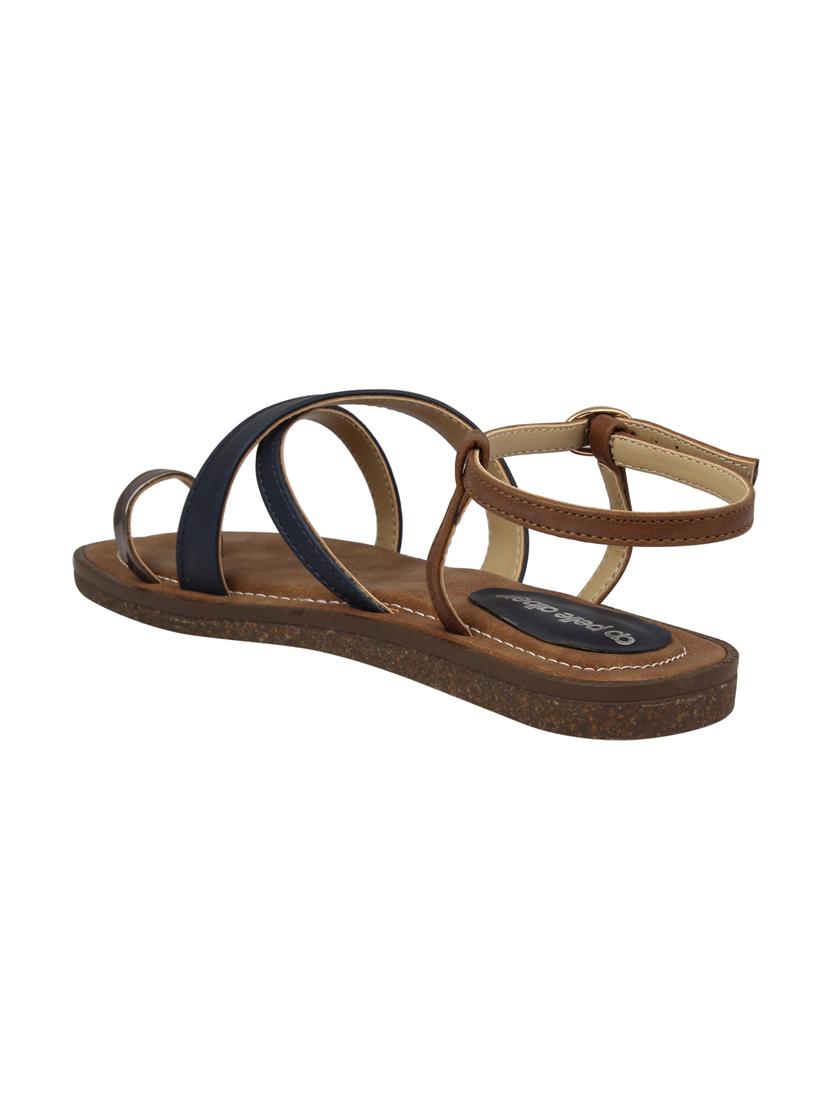 blue ankle strap sandals - 15477230 - Standard Image - 2