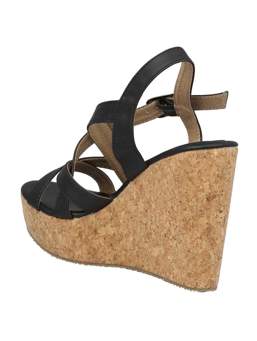 black platforms wedges - 15477259 -  Standard Image - 2