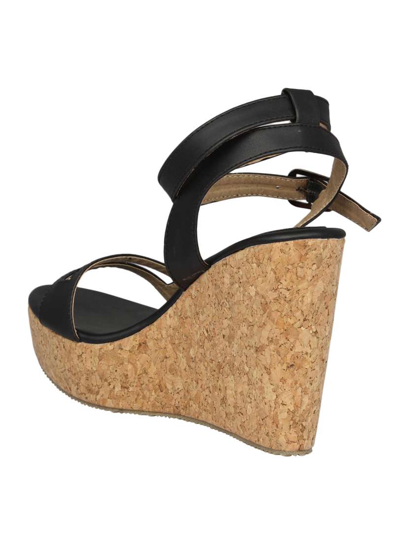 black platforms wedges - 15477261 -  Standard Image - 2
