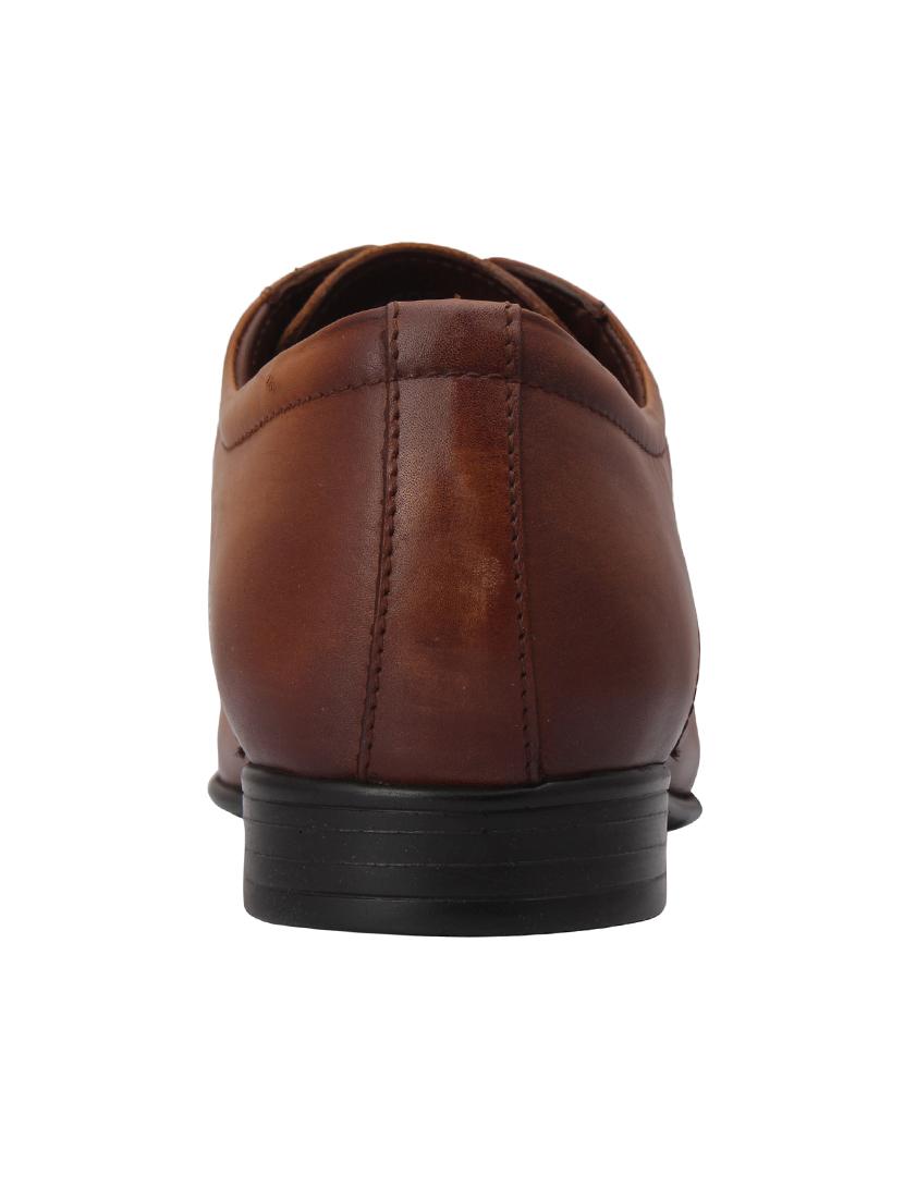 tan leather lace-up derbys - 15477313 - Standard Image - 2