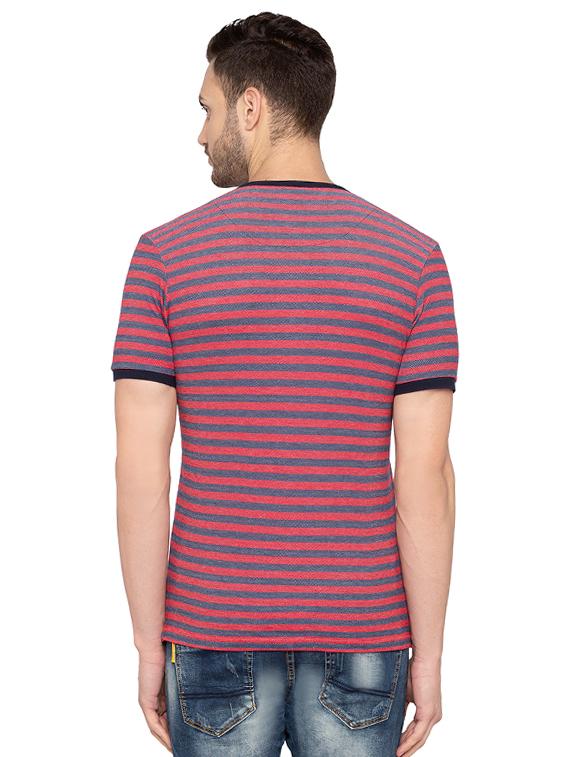 red cotton t-shirt - 15480465 - Standard Image - 2