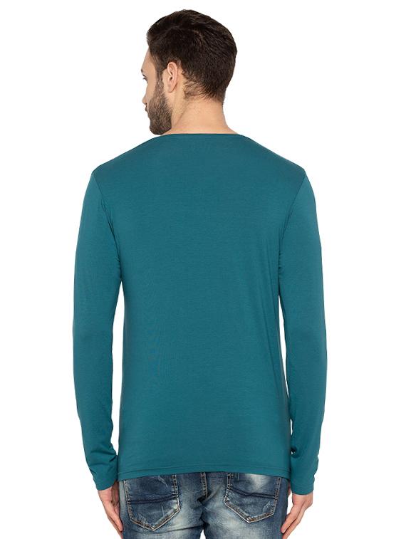 green cotton t-shirt - 15480505 - Standard Image - 2