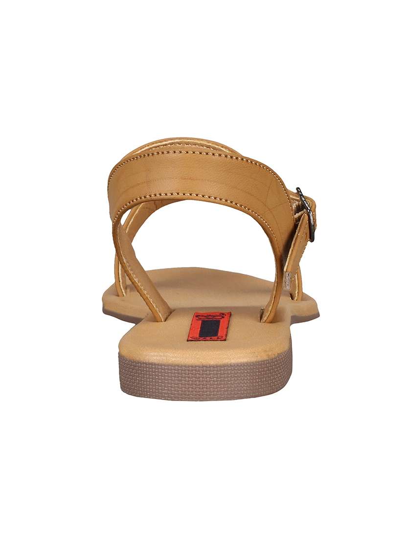 tan back strap sandals - 15481145 - Standard Image - 2