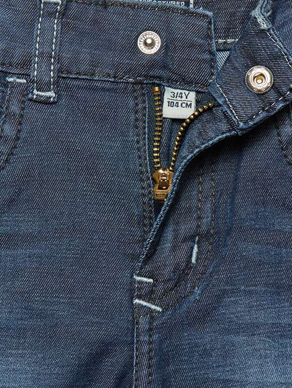 blue denim washed jeans - 15483056 -  Standard Image - 2