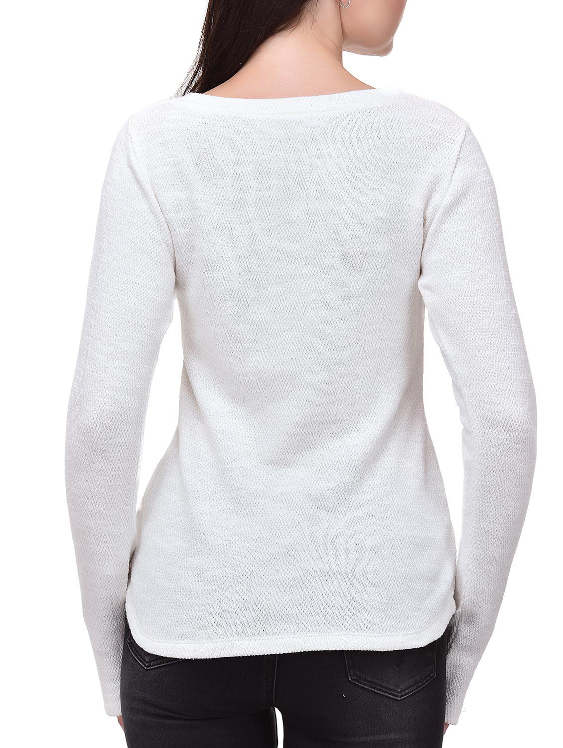 thumb hole knitted top - 15483160 - Standard Image - 2