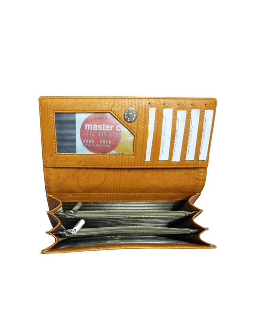 brown leatherette (pu wallet - 15488404 - Standard Image - 2
