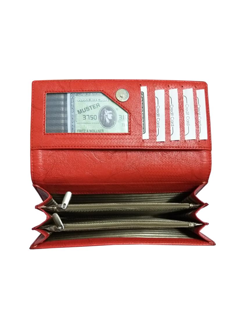 red leatherette (pu wallet - 15488407 - Standard Image - 2