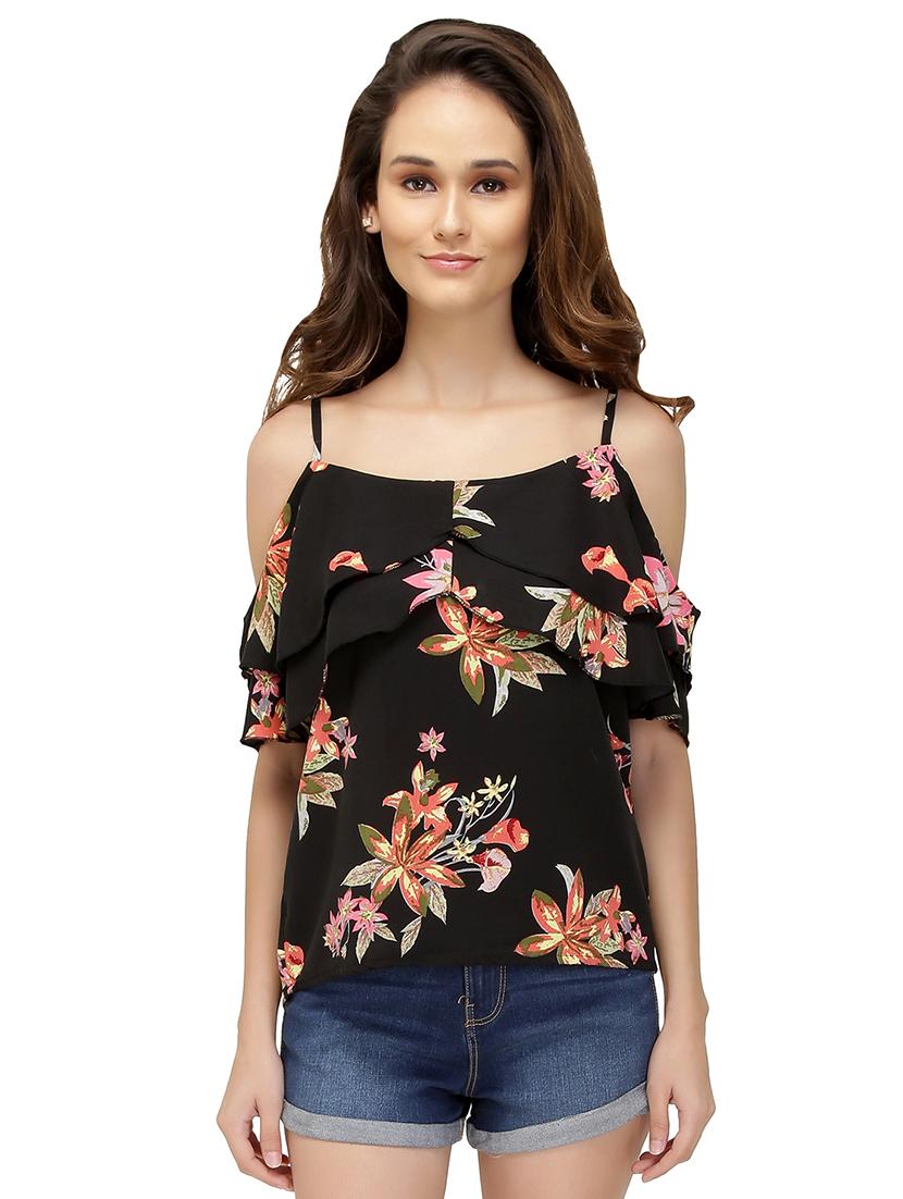 women's layered shoulder strap top - 15496680 -  Zoom Image - 0