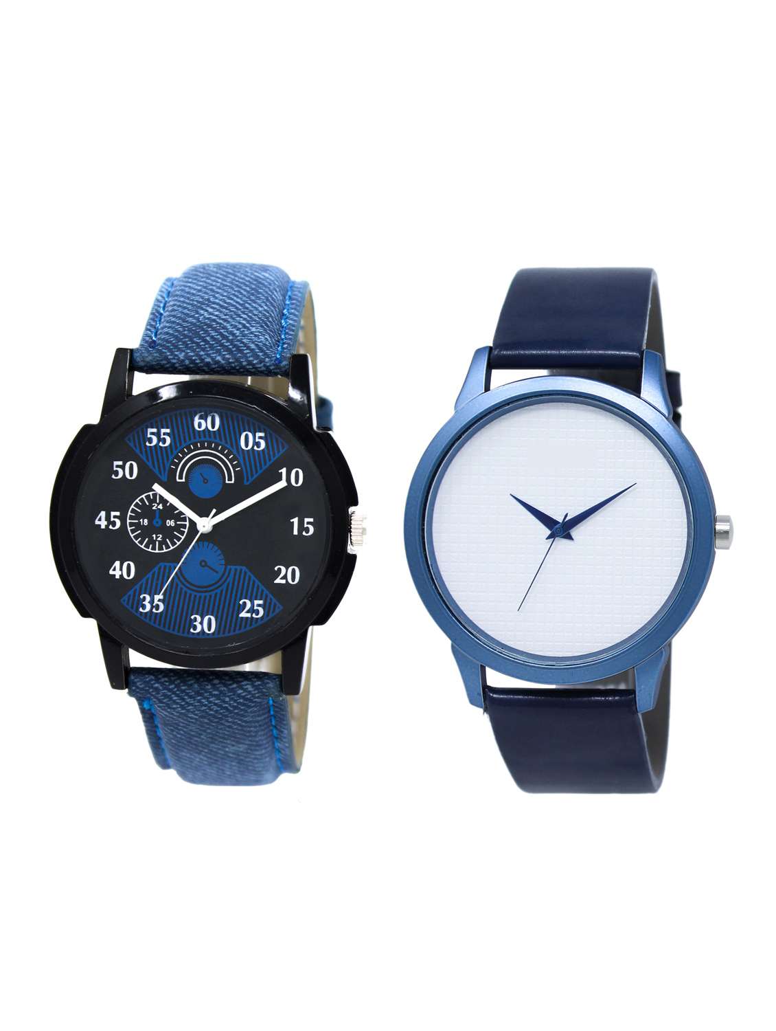 acnos round dial analog watch combo(wat-lr-02-33-combo)
