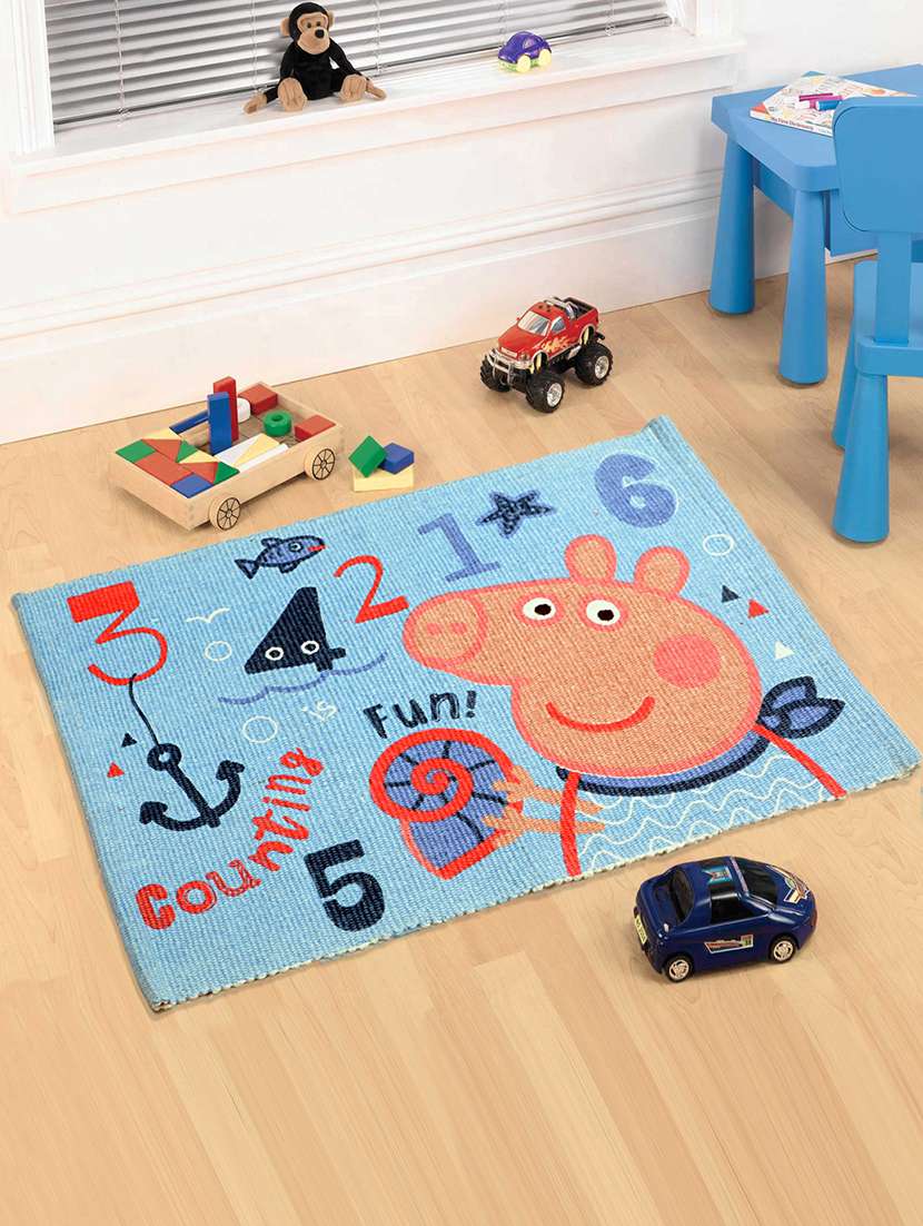 Peppa Pig Multipurpose Cotton Printed Rugs