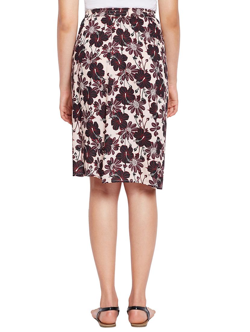a-line floral maternity skirt - 15502678 - Standard Image - 2