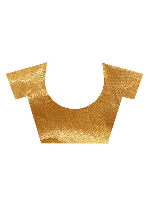 zari weave banarsi saree with blouse - 15504168 - Standard Image - 2