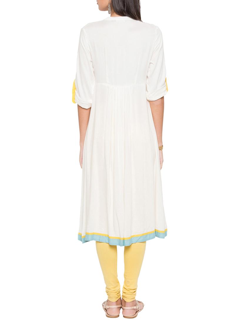 flared printed kurta - 15504916 - Standard Image - 2