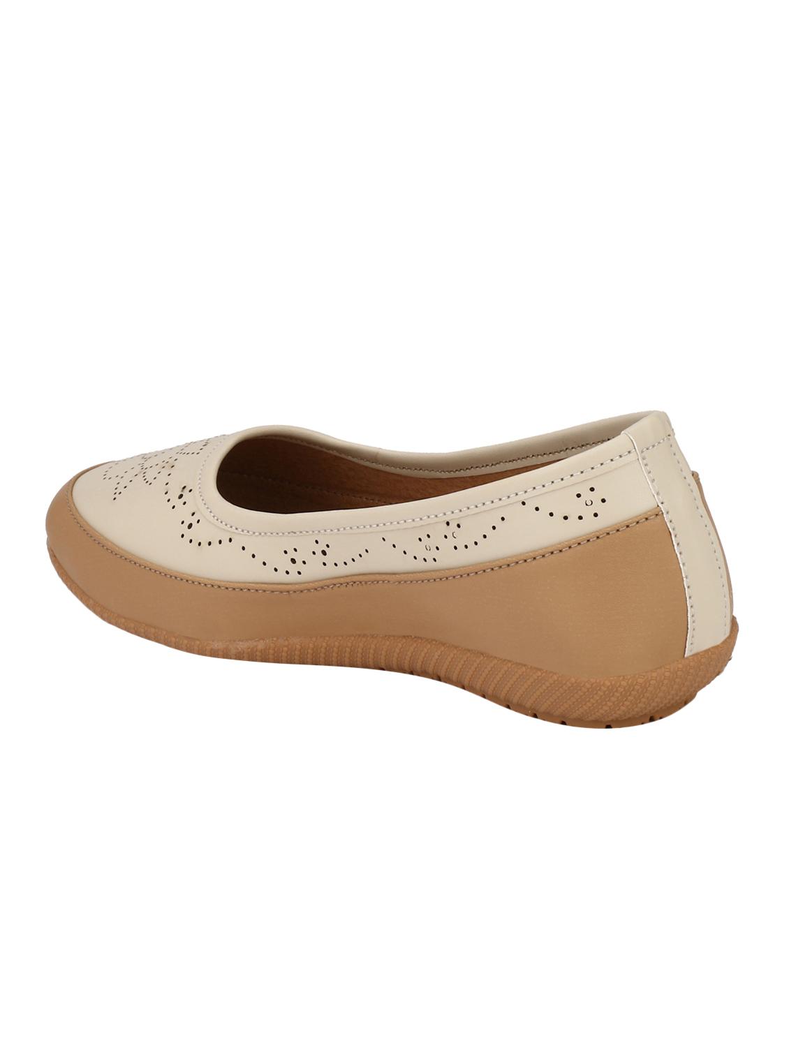 beige slip on ballerinas - 15504996 - Standard Image - 2
